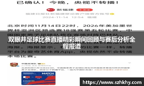 双眼井足球比赛直播精彩瞬间回顾与赛后分析全程报道